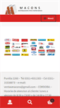 Mobile Screenshot of macons.com.ar